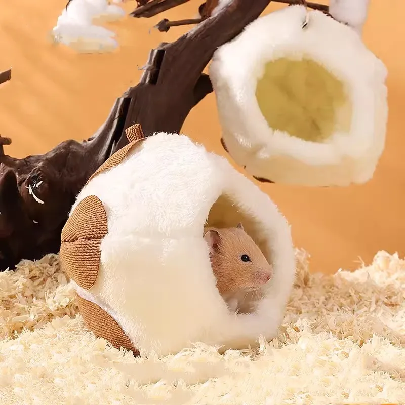 

Hamster Nest Guinea Pig Nes Warm Pet Nest Small Animal Sleeping Bed And Totoro Cute Sleeping Bed Pet Supplies
