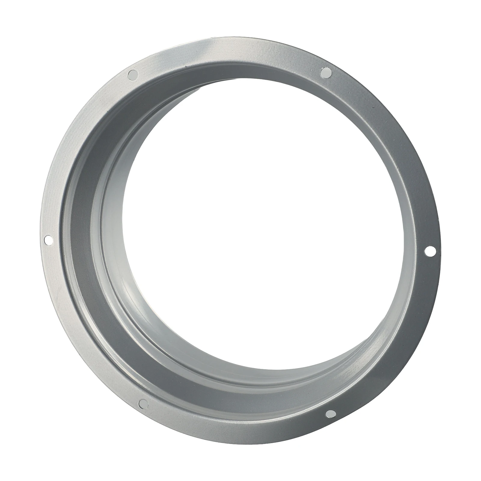 Metal Flange Duct Fan Hose Connector 7 Sizes Metal Flange Duct Fan Hose Connector Air Ventilation Adapter For Kitchen Hood Ventilator Pipe Connecting Exhaust Outlet