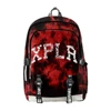 Sam and Colby-XPLR Shatter Red Tie Dye School Bag for Students, Men and Women, XPLR Travel Bag, New 1
