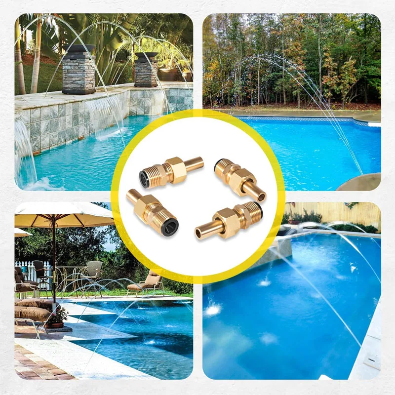 SwimmingPoolSpaBrassDeckJetNozzle590041R0560400ReplacementforZodiacDeckJetWater