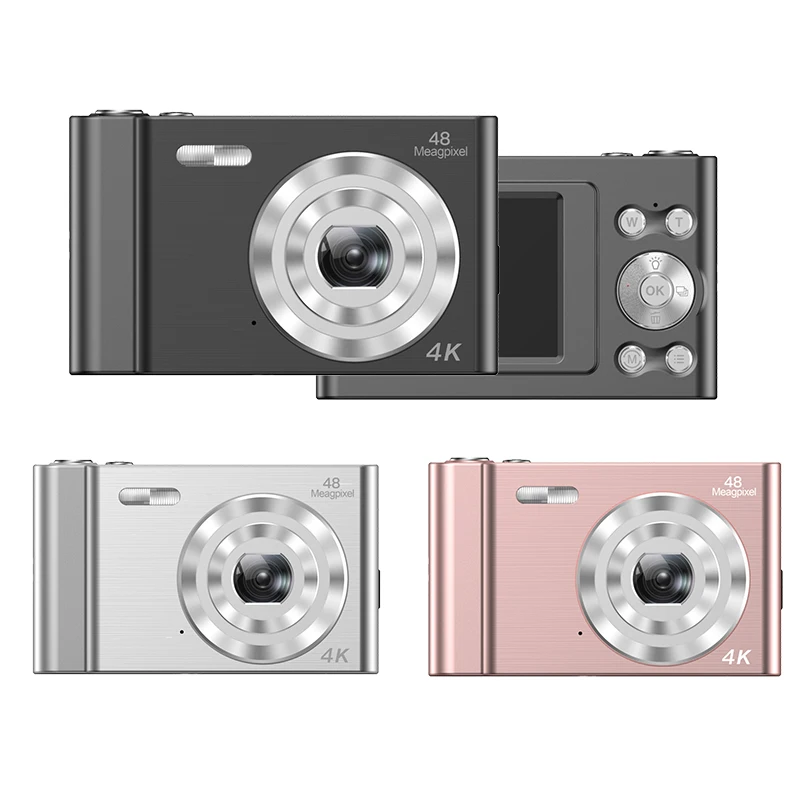

48MP 4K HD Digital Camera 2.4 Inch Screen 16X Zoom Photo Video Photography Cameras Birthday Chirstmas Gift For Kids Children