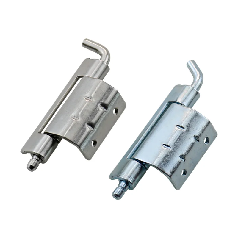 304 Stainless Steel or Iron  Detachable Hinge Cabinets Welded Concealed Mounting Hinge  for Electrical Distribution Boxes