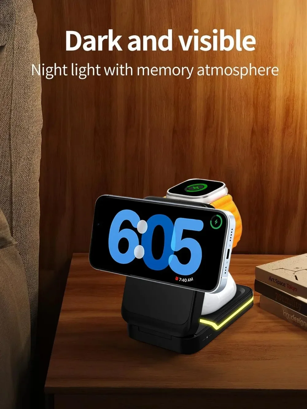 Magnetic Foldable Wireless Charger