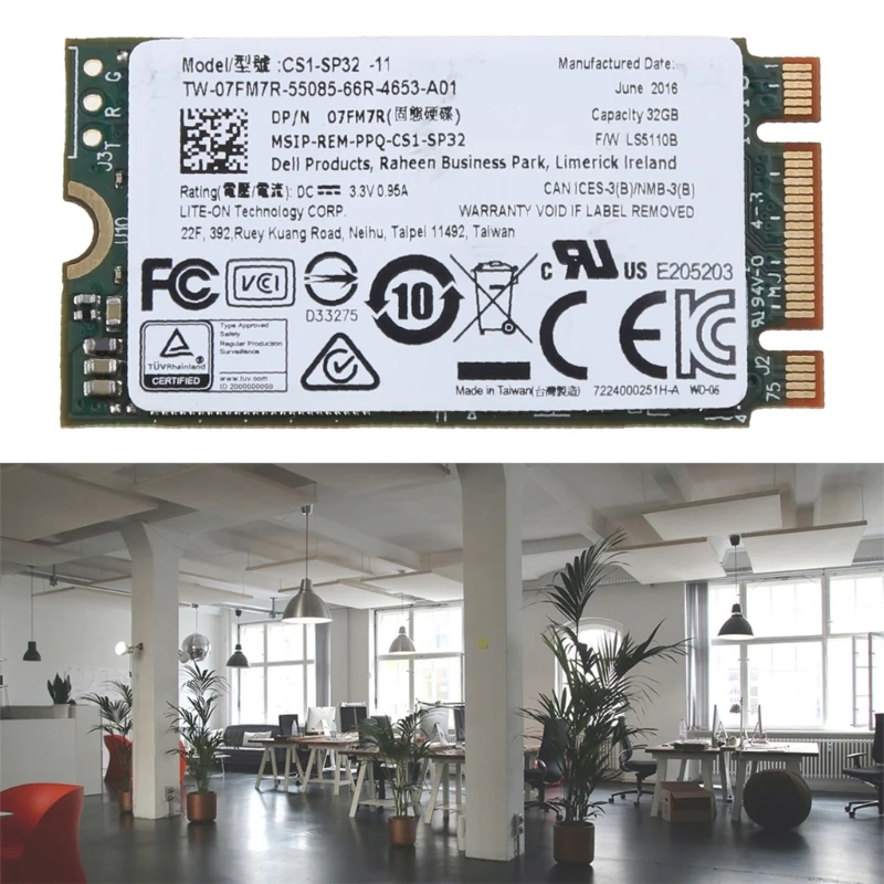 32GB Internal High Performance SSD Lite-On LSS-32L6G-HP for M.2 2242 SSD HDD- for Laptop