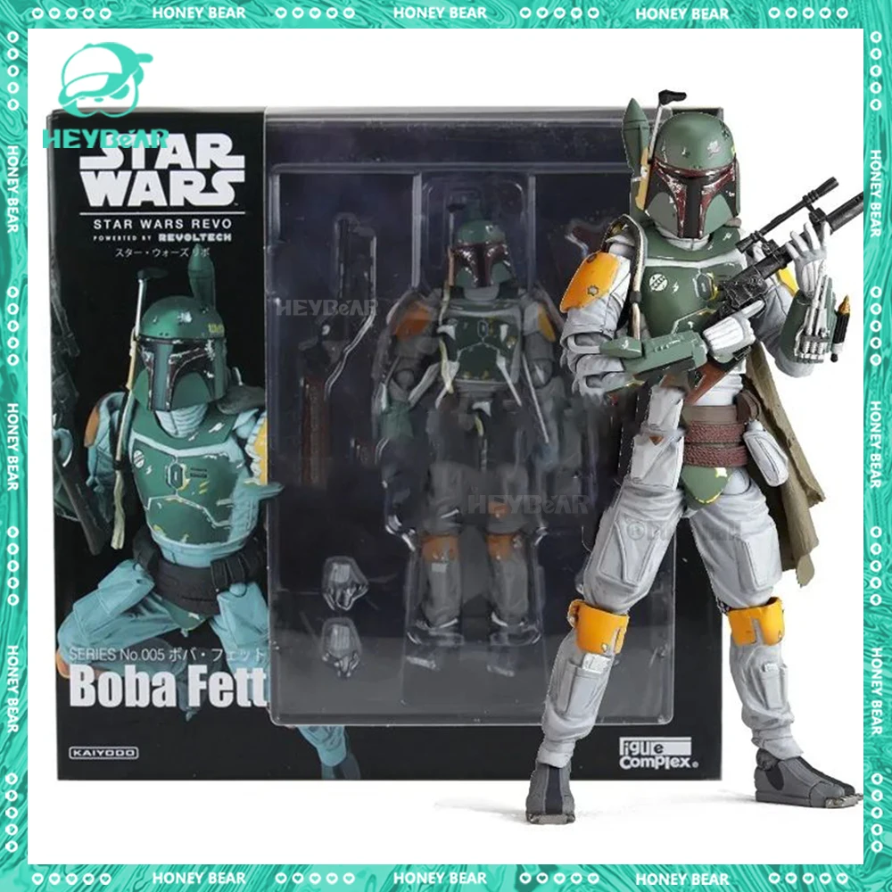 

15cm Star Wars Figure Boba Fett Anime Figures Bounty Hunter Alpha Figurine Pvc Statue Desk Collection Doll Decoration Toys Gifts