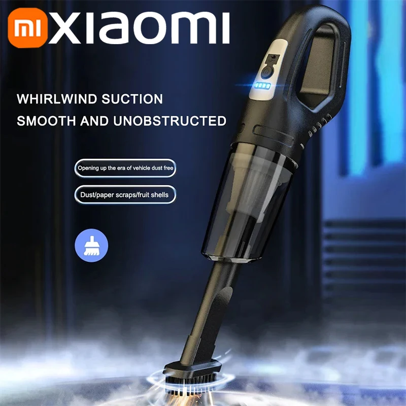 Wireless Vacuum Cleaner Vacuum Cleaner Portable Vacuum Cleaner Handheld Vacuum Cleaner Xiaomi Car Vacuum Cleaner 120W High Power USB Charge Handheld Cordless Strong Suction Car Home 69980000pa