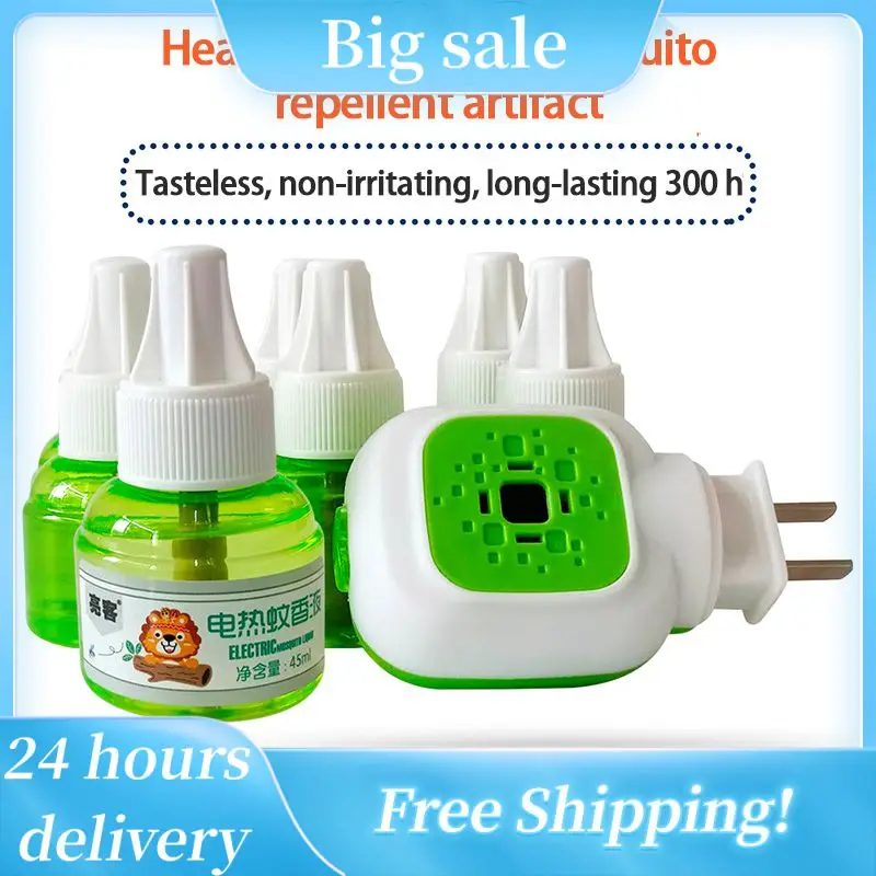 Protezione Ricaricabile Repellente Per Zanzare Liquido Per Zanzare Elettrico Plug-In Per Riscaldatore Di Ricarica Antizanzare Per Interni