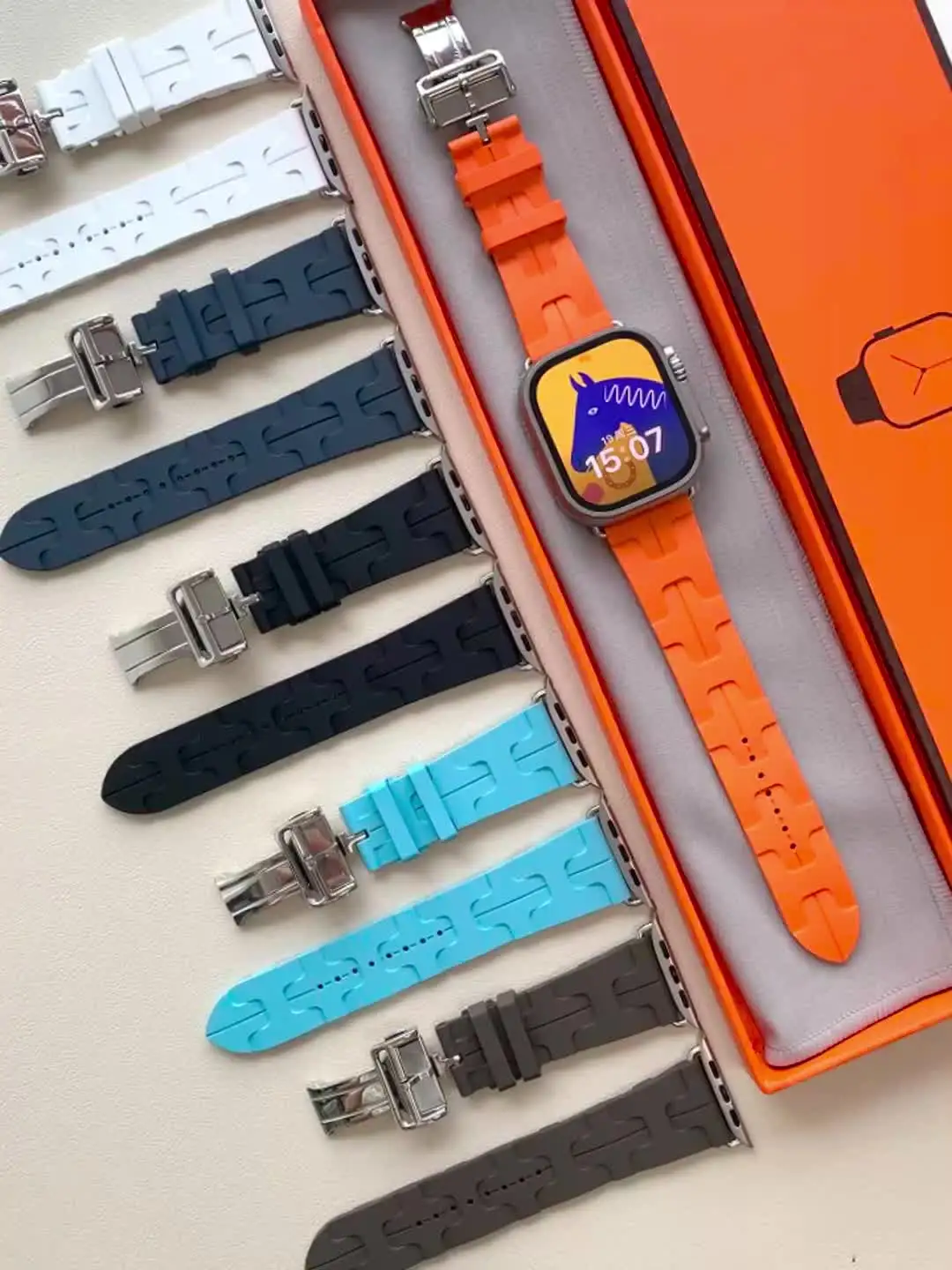 Ремешок JINCOR Kilim Single Tour для Apple Watch из фторкаучука