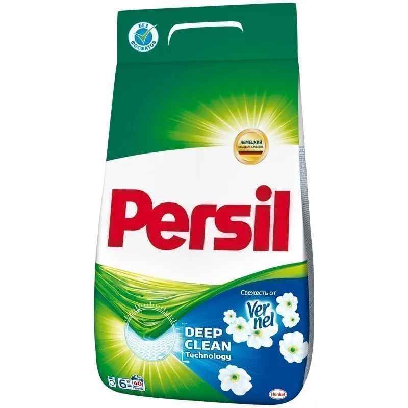 Powder for machine washing Persil &quotfreshness from Vernel&quot white linen 6 kg | Дом и сад