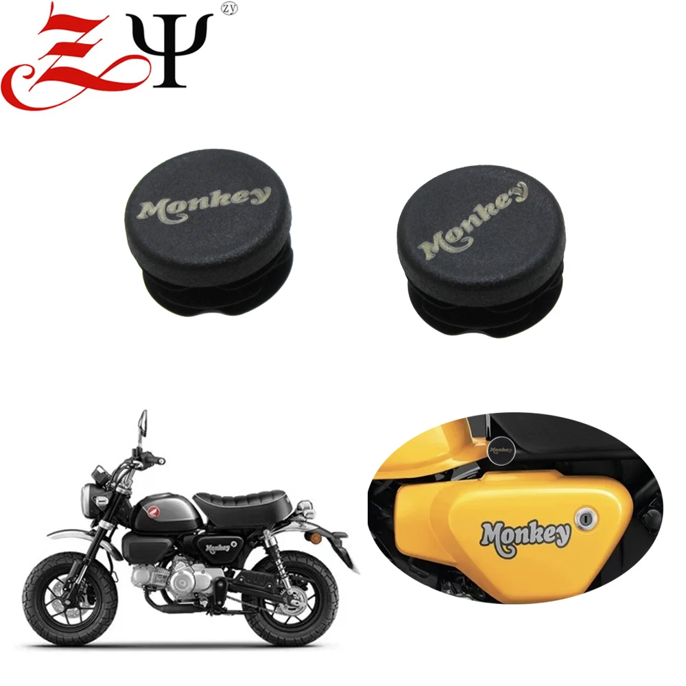 Accessori Moto Per Honda Monkey 125 Monkey125 2018 2019 2020 2021- Frame End Caps Frame Hole Cover Caps Plug Decorativo