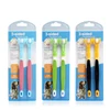 Pet Toothbrush Kit Dental Care Three-head toothbrush Finger Toothbrush Teeth Care Dog Cat Cleaning Mouth Pet Supplies 6