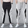 2025 New Men Black Pants Hip Hop Drawstring Jogger Fashion Comfortable Trousers Male Casual Sweatpants Loose Elastic Waist Sport 2