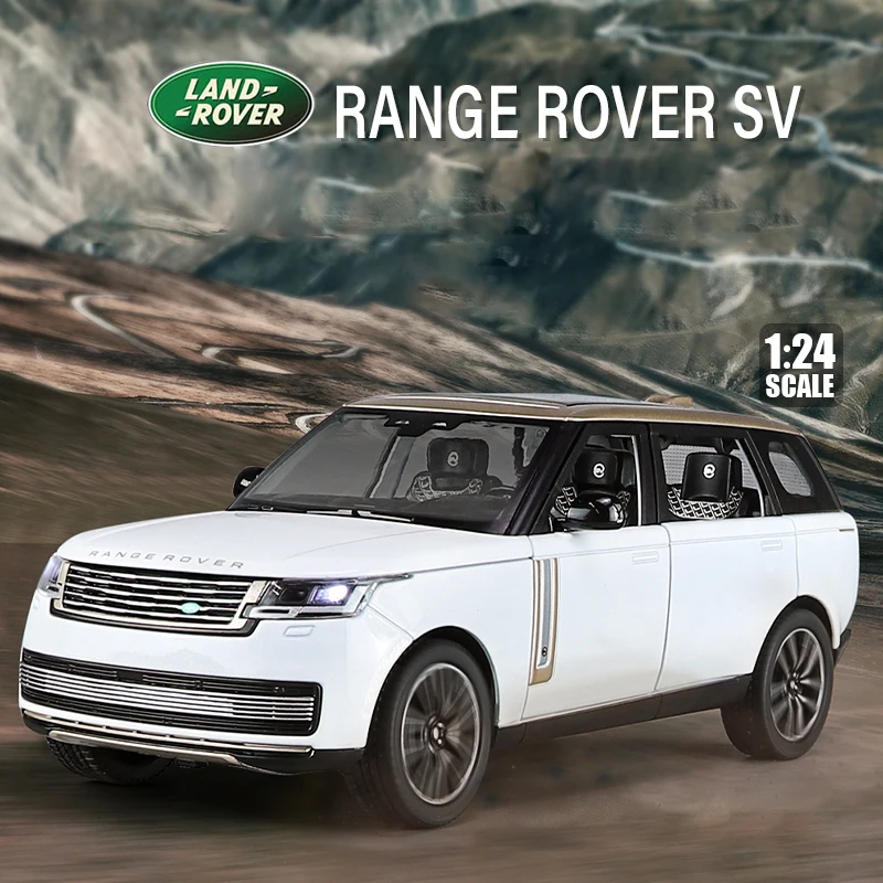 1:24 Land Rover Range Rover SV2022 Alloy Diecast Off Road Model