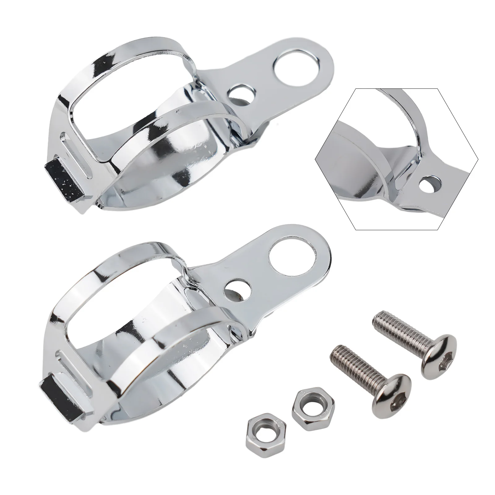 

Крепежные кронштейны для мотоцикла, передний амортизатор, металлический кронштейн для установки, фонарь поворота для большинства мотоциклов