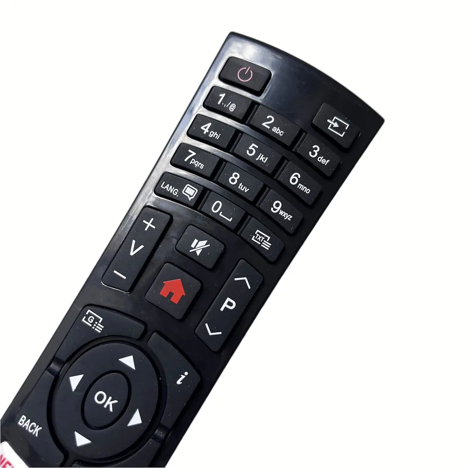 JUSFURLIFE RC4318 / RC4318P Fernbedienung Ersatz fit für Finlux Telefunken Edenwood Vestel 4K Ultra HD Smart TV, Keine Einrichtung erforderlich TV-Fernbedienung mit Netflix YouTube-Tasten