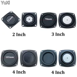 YUXI 1PCS 2/3/4 Inch Circula Woofer Radiator Bass Passive Speaker Low Frequency Loudspeaker Diaphragm Vibration Plate DIY