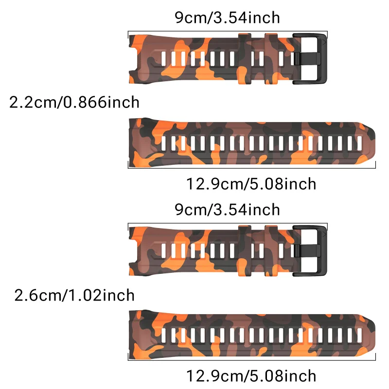 Breathable Sweatproof Stylish Silicone Watch Band with Quick Release and Multiple Designs