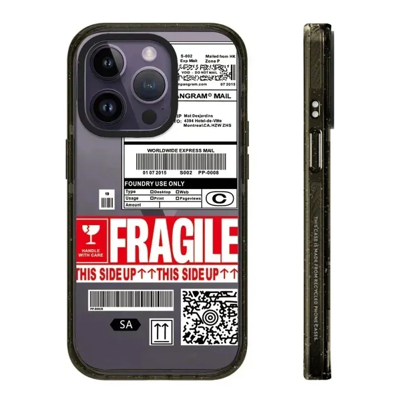 

2.5 Acrylic Label iPhone 12 13 14 15 Pro Max Case - Protective iPhone Case