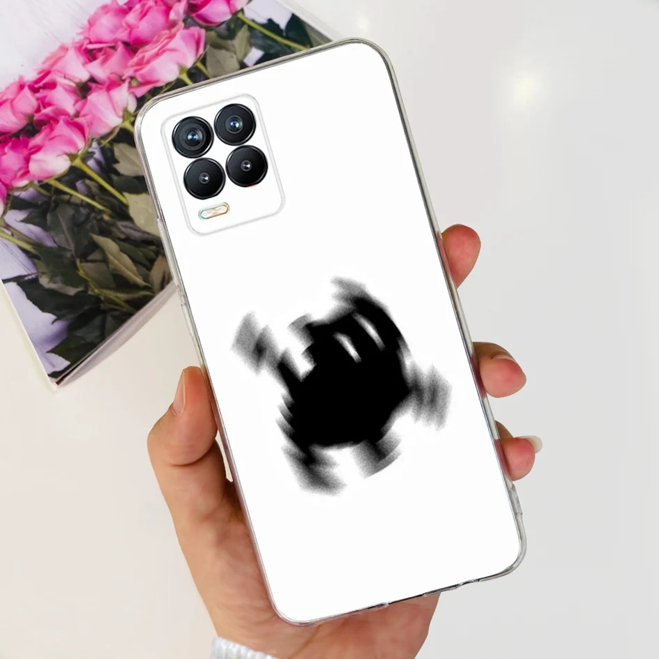 Fashion Flower Love Heart Soft Silicone Clear Phone Case Cover