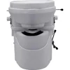 Self Contained Composting Toilet with Close Quarters Spider Handle Design 4