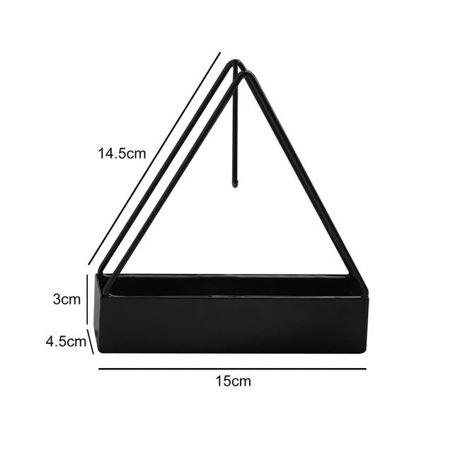 Kovácsoltvas Szúnyog Tekercs Tartó Háromszög Alakú Szúnyogtaszító Füstölő Rack Anti-Scald - Image 6