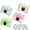 Pet Dog Poop Bag Bone Shape Dispenser Waste Garbage Carrier Holder Dispensers Poop Bag Dogs Trash Cleaning Tool Dog Pet Products