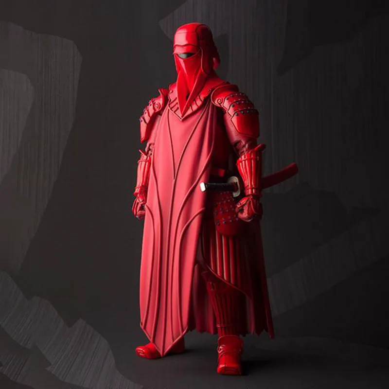 

Оригинальные фигурки Bandai из фильма «Звездные войны», коллекционные фигурки из Красного Королевского аниме, экшн-игрушки