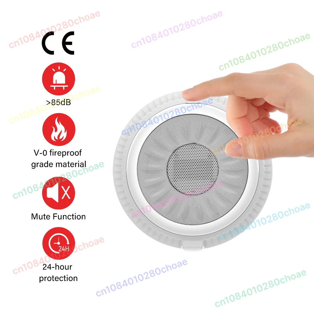 CE Vape Detector with Noise PM2.5 WIFI Cigarette Detector & Temperature and Hum