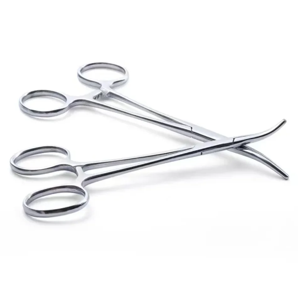 Lot De 3 Pinces Hémostatiques Dentaires (Kelly, Crile, Mosquito) - Acier Inox - Neuf