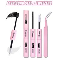 Eyelash Bond & Seal 10ml  Eyelash Glue Remover 5ml Eyelash Curler Eyelash Brush Tweezer Kit Makeup 2