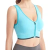 Running Fitness Sports Bra Front Zipper Women's Underwear Shockproof without Underwire Bralette Breathable Seamless Brassiere 3