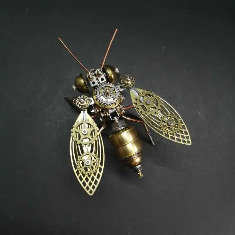 DIY 3D Puzzles Bee Steampunk Mechanical Insects Metal Assembly Spider / Scorpion / Ant  Model Kits Ornaments Assemble Models Toy 5