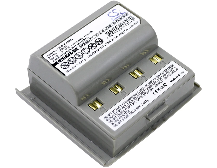 

CS 2700mAh/16.20Wh battery for Sokkia SET 030R,SET 130R,SET 2110 Total Station,SET 22B,SET 22D,SET 230R,SET030R