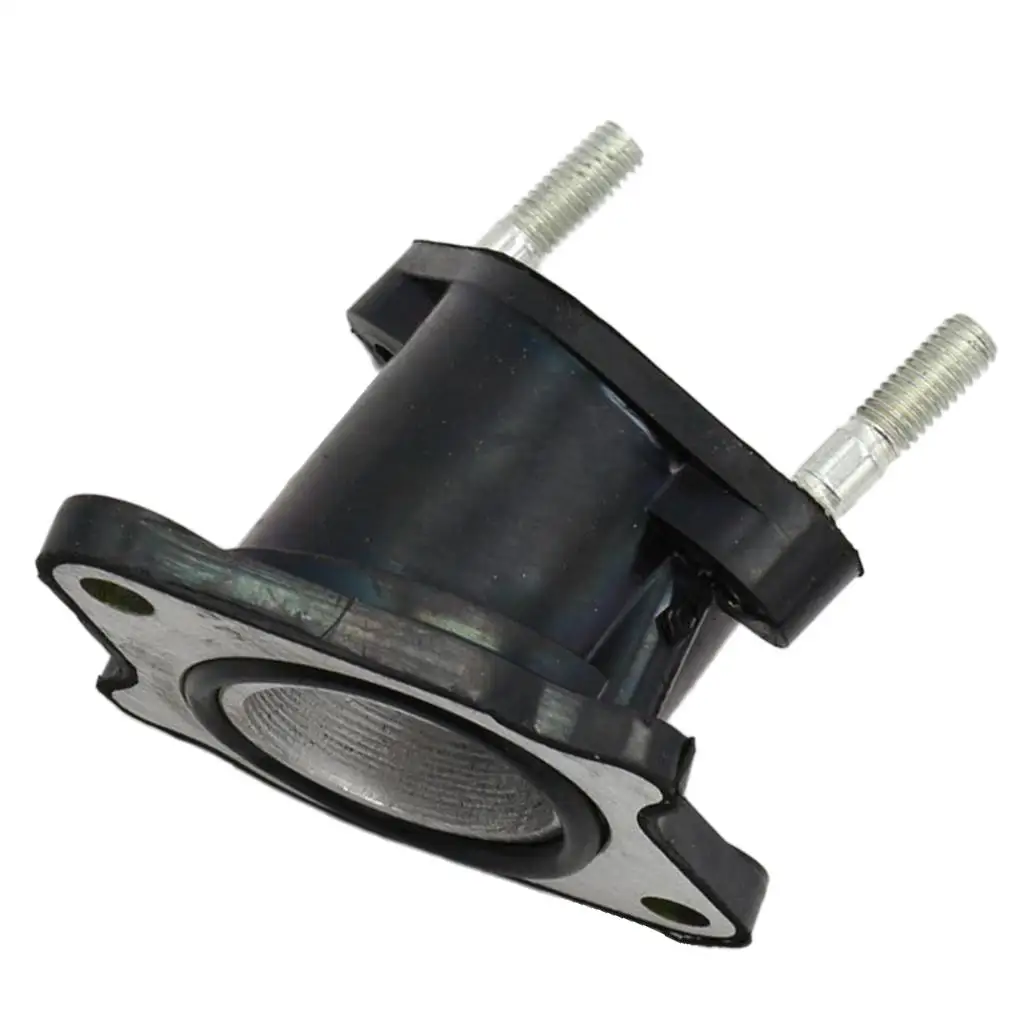 1 Piece Intake Manifold Rubber Intake Manifold Carburetor Aluminum + Rubber for CG125ccm / 150ccm / 200ccm