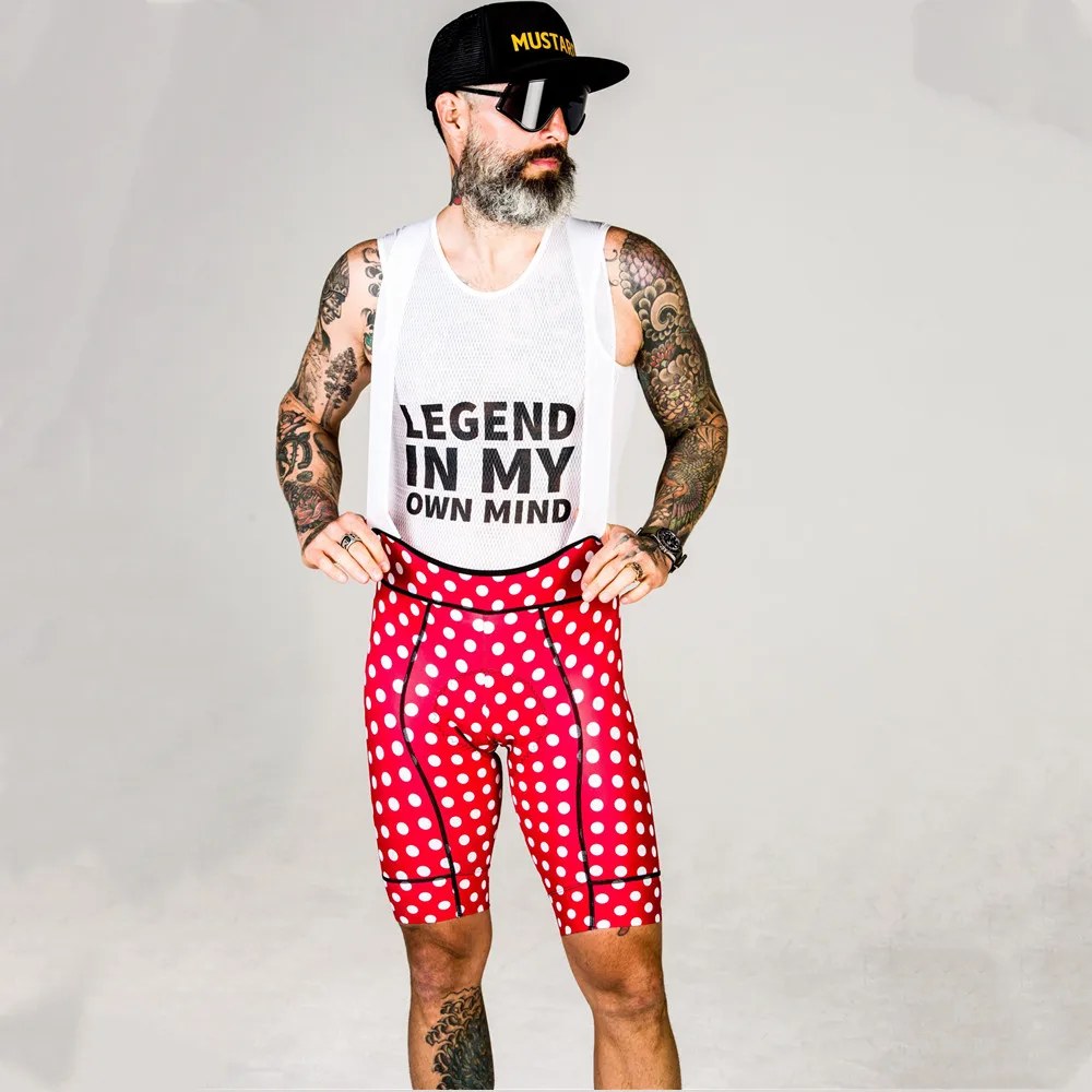 Love The Pain Summer Cycling 9D Pad Bib Shorts Outdoor Bike