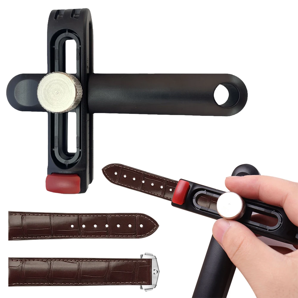 Adjustable Leather Cutter with Clear Scale Leather Strap String Belt Cutter Hand Cutting Tool Practical Leathercraft Hand Tool