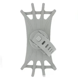 Universal Bike and Motorcycle Phone Mount Holder (Grey)