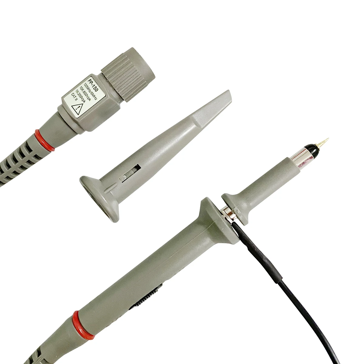 Hantek Universal Oscilloscope Probe PP-150 PP-150B PP-250 100MHz/150MHz/250MHz Oscilloscope Clip Probe Accessory Test Cable