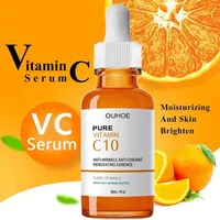 Vitamin C Wrinkle Remover Face Serum Lifting Firming Fade Fine Lines Anti-aging Essence Whitening Brighten Nourish Skin Care 1