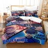 Hot Anime Blue Lock Bedding Set Duvet Cover Set King Queen Twin Double Size Comforter Cover Set For Teens and Boys Anime Lover 1