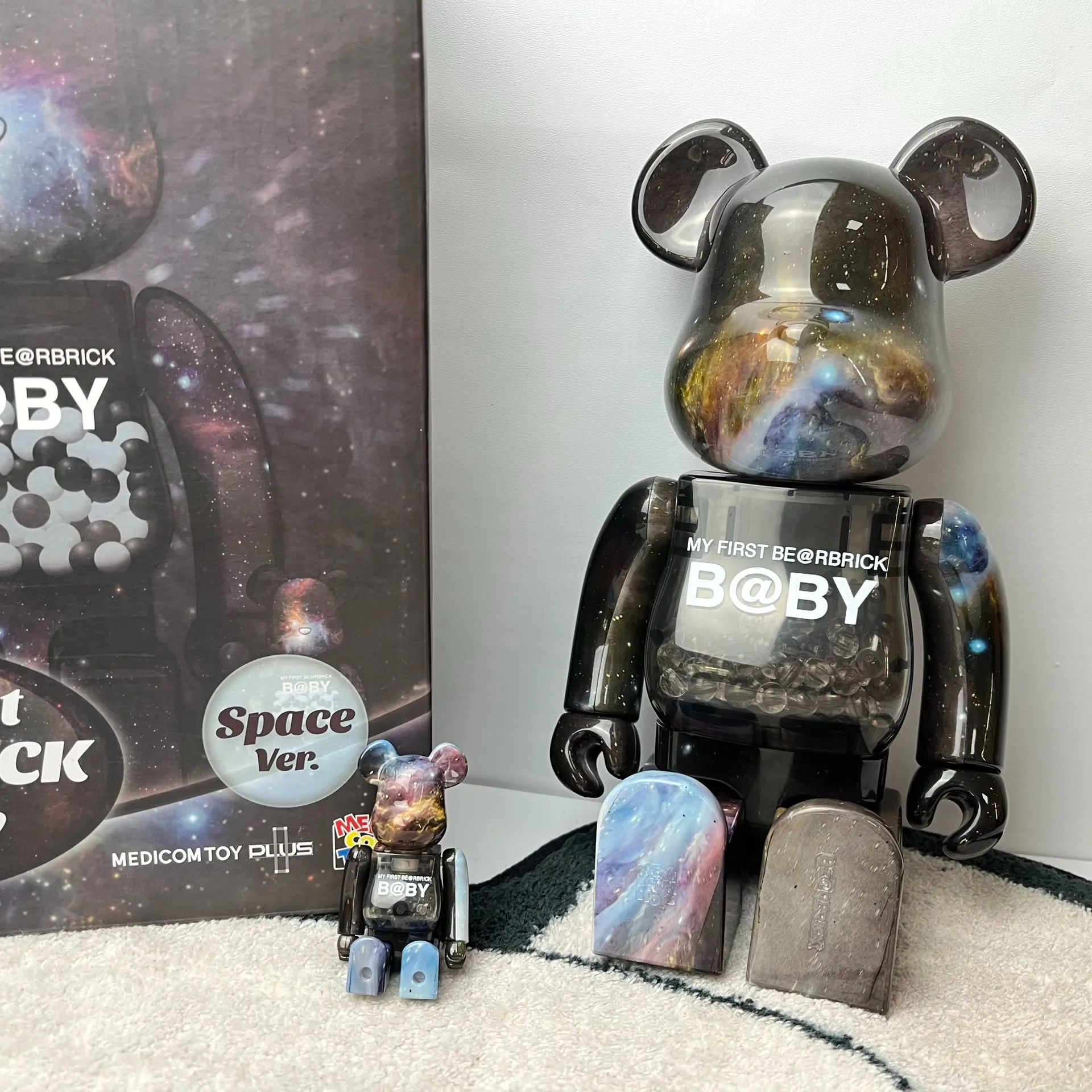 Bearbrick 400%+100% Starry Sky Qianqiu Space Ver Premium
