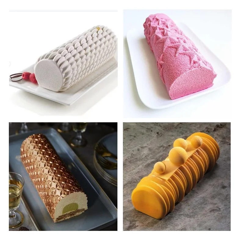 Reusable Silicone Baking Mold for Decorative Pastries and Desserts