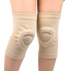 Silicone Athletic Knee Pads for Sports and Fitness Activities (Skin)