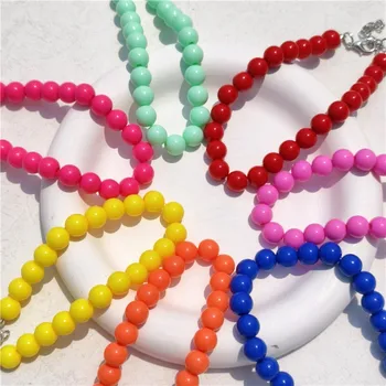 Adjustable Pet Pearl Cat Collar DIY Handmade Dog Necklace Fashion Cat Dog Neck Chain Chihuahua Pet Grooming Accessory