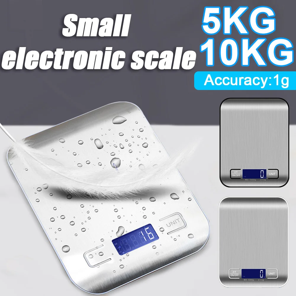 10kg/5kg Kitchen Electronic Scale Food Weighing Scale Mini Digital