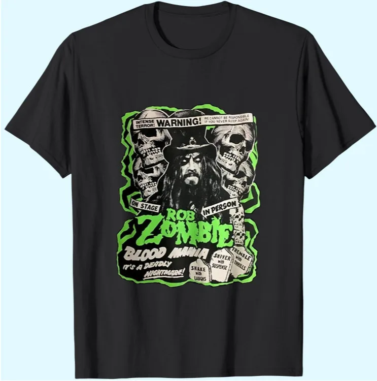 Art, New,, Rob Zombie T Shirt, New- New, Hot, Hot -- New, Graphic New Shirt.