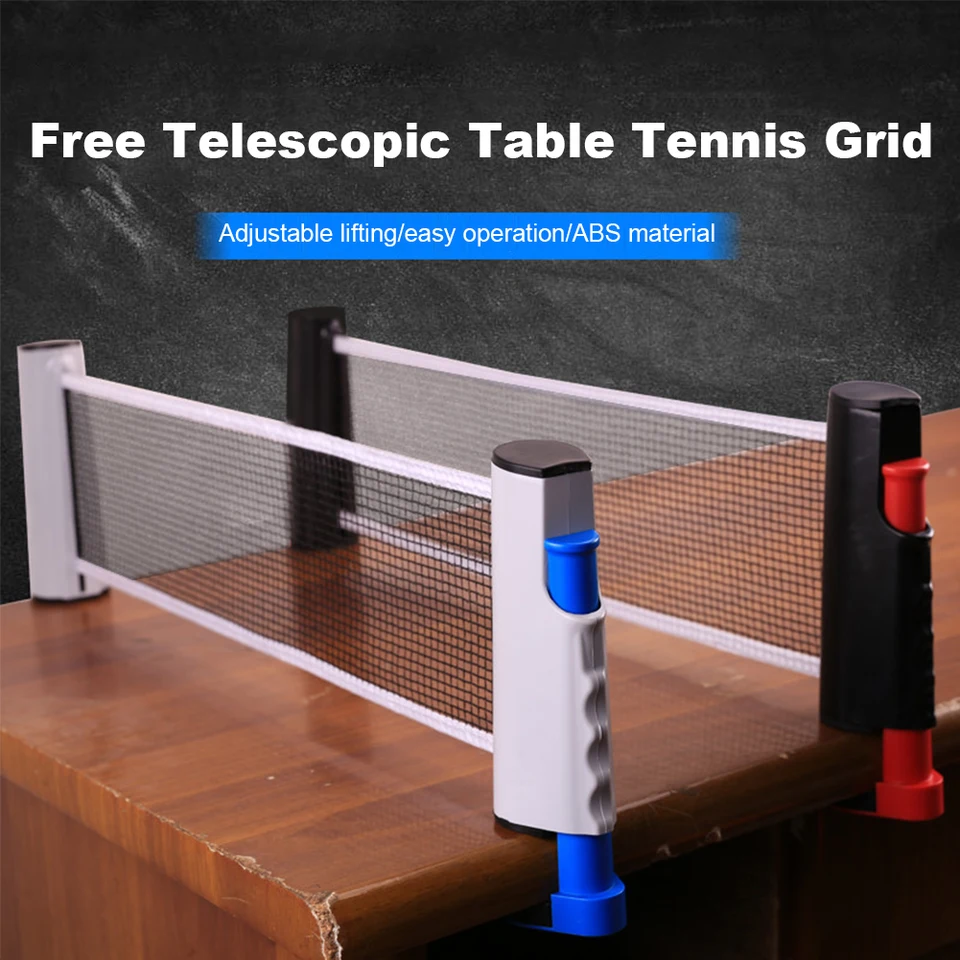 Rete da ping pong per piani di gioco, estensibile, fino a 165 cm