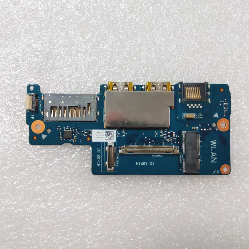 

Original Switch Board For DELL VOSTRO14-5471 V5471 USB NIC Small IO Board CN-010JVT 10JVT Network Port