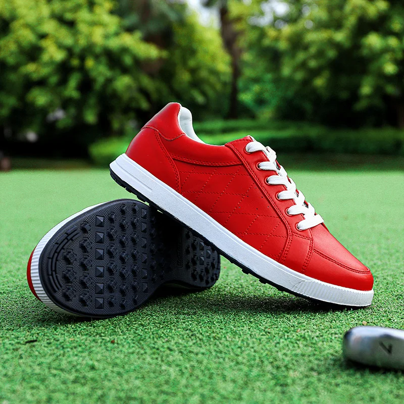 OIKMOI New Golf Shoes Lightweight Men Shoes Golf Breathable Waterproof Anti-slip Shoes Golf Shoes Mens 5