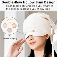 3 Mode Heated Air Pressure Head Massager With Eye Massage And 6 Airbags Electric Scalp Massager For Relaxation And Sleep Aid 6